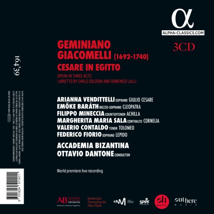 Giacomelli: Cesare in Egitto - slide-1
