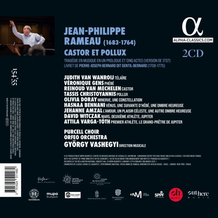 Rameau: Castor et Pollux (1737 Version) - slide-1