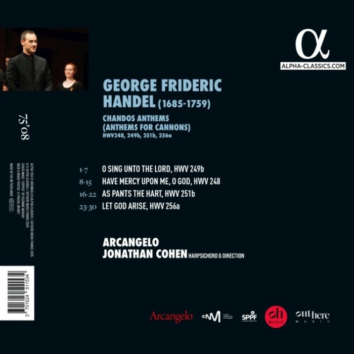 Handel: Chandos Anthems - slide-1