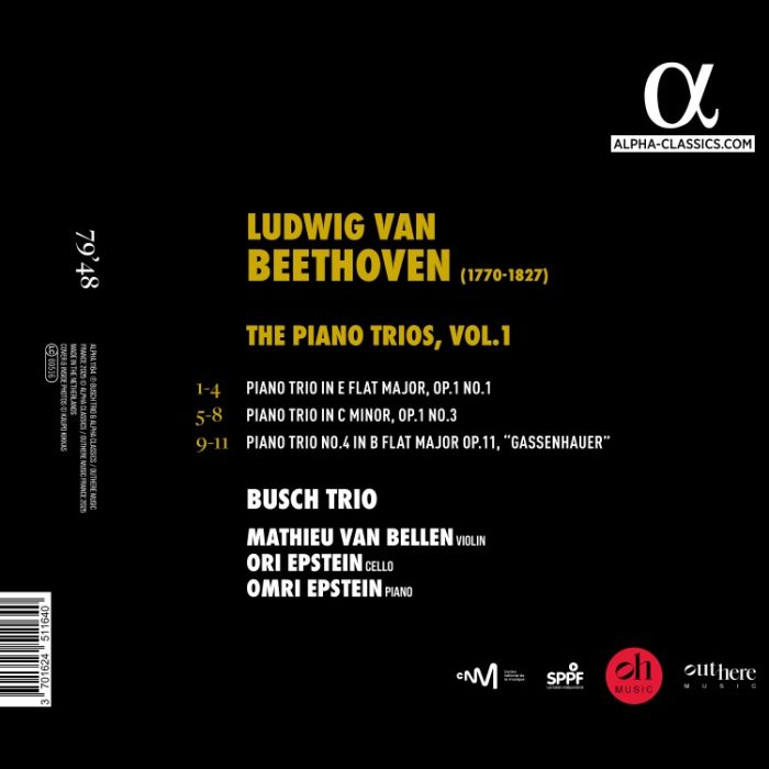 Beethoven: The Piano Trios Vol. 1 - slide-1