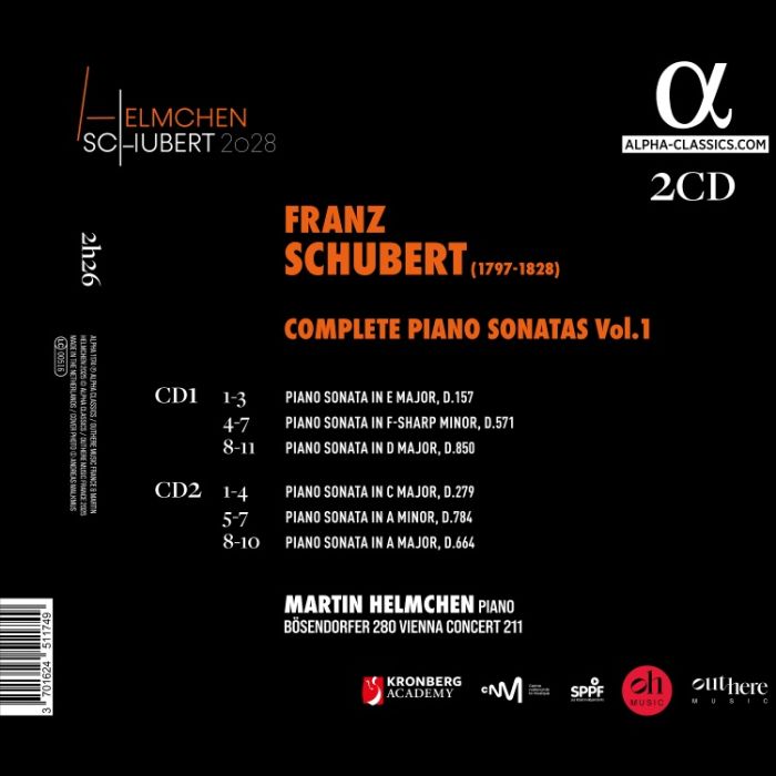 Schubert: Piano Sonatas Vol. 1 - slide-1