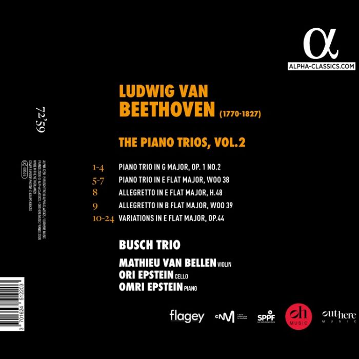 Beethoven: The Piano Trios Vol. 2 - slide-1
