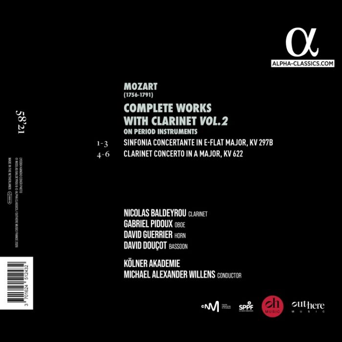 Mozart: Complete Works for Clarinet Vol. 2 - slide-1