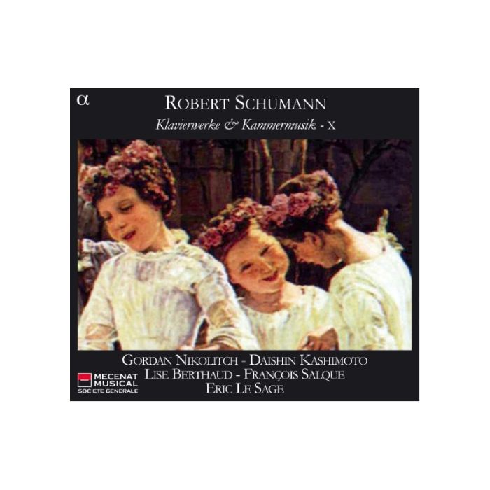 SCHUMANN: Klavierwerke & Kammermusik Vol. X - Kwintet fort. op. 44 & kwartet fort. op. 47