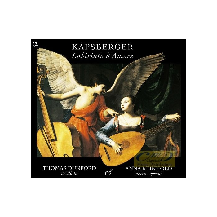 KAPSBERGER: Labirinto d´amore + Strozzi, Caccini ,Monteverdi, Merula,