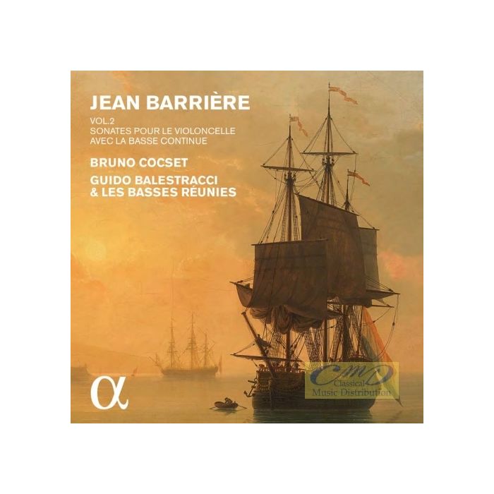 BARRIERE: Sonates pour le violoncelle avec la basse continue vol. 2