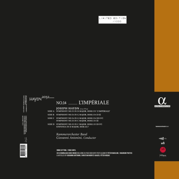 Haydn 2032, Vol. 14: L'Impériale (LP) - slide-1