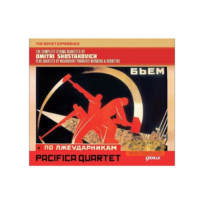 Shostakovich: Complete String Quartets + Miaskovsky, Prokofiev, Weinberg, Schnittke