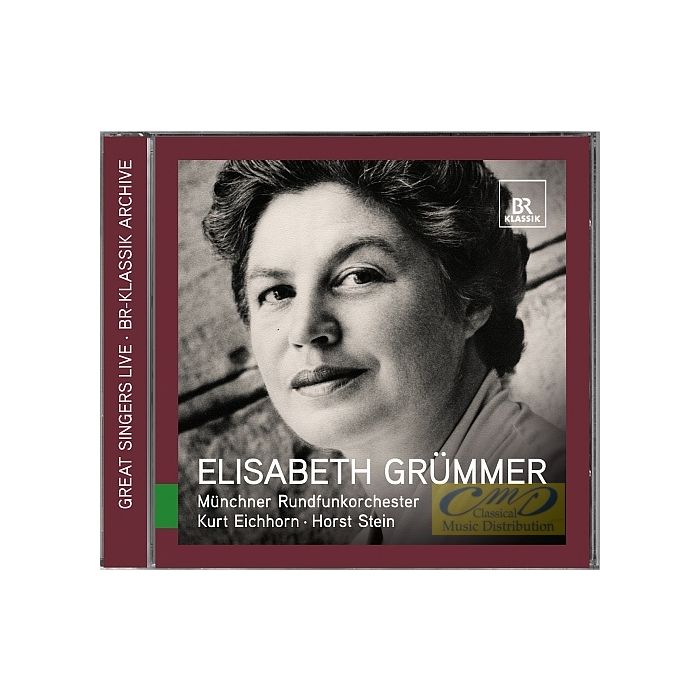 Great Singers Live - Elisabeth Grümmer, nagr. 1956, 1960 & 1962