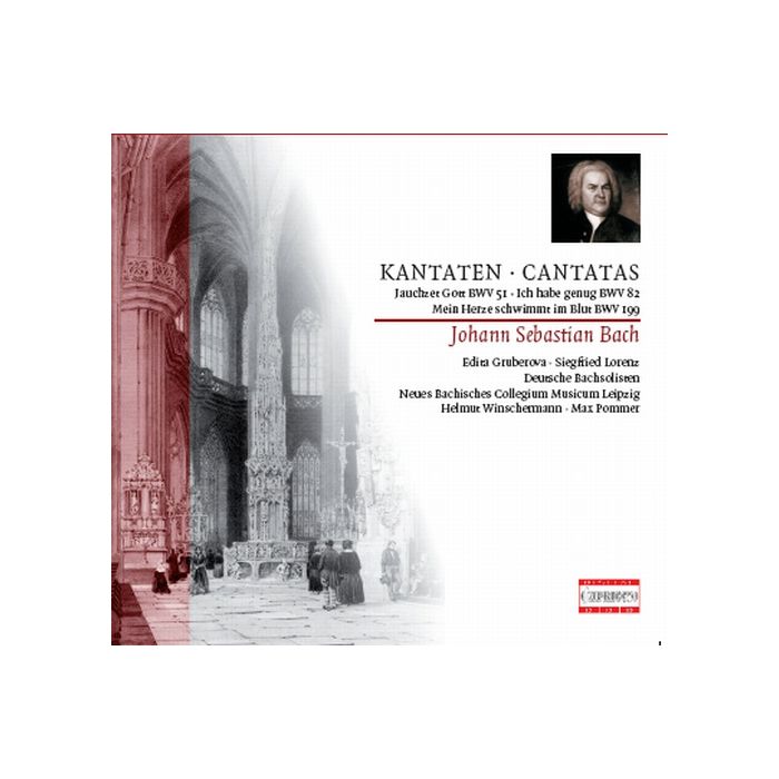 BACH: Kantaten - Jauchzet Gott BWV 51, Ich habe genug BWV 82, Mein Herze schwimmt im Blut BWV 199