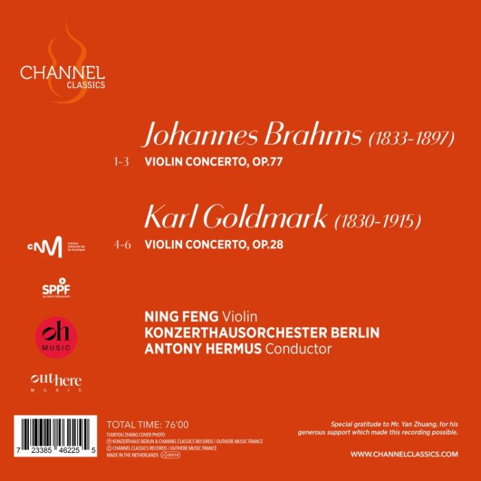 Brahms & Goldmark: Violin Concertos - slide-1