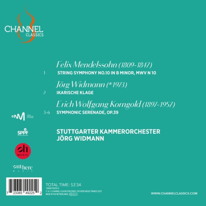 Jörg Widmann: Mendelssohn, Widmann, Korngold - slide-1