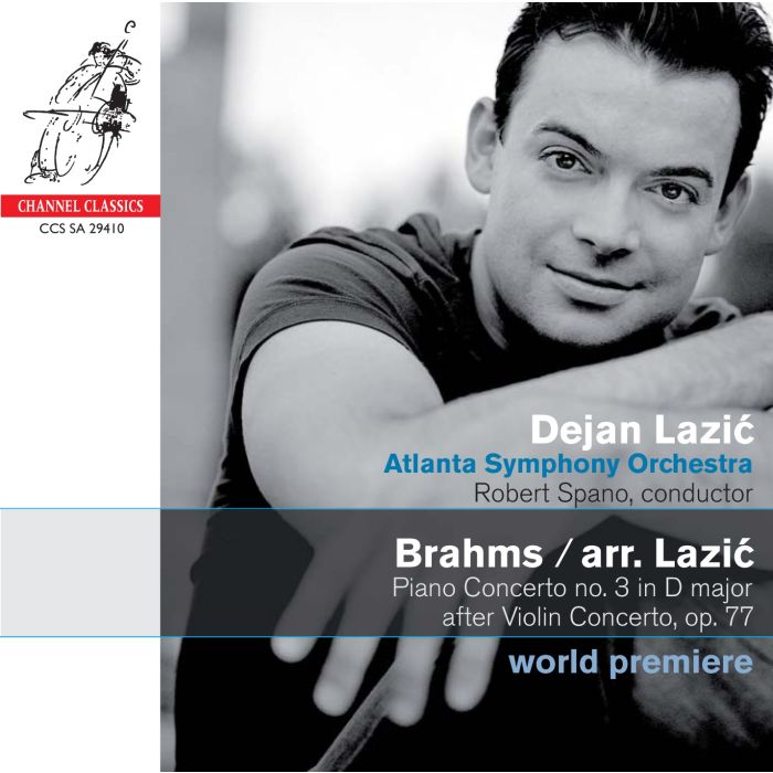 Brahms: (aranżacja Dejan Lazic): Piano Concerto no. 3 in D major - after Violin Concerto op. 77, 2 Rhapsodies op. 79, Scherzo in E-flat minor op. 4