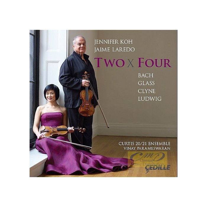 Two x Four - Bach: Concerto for 2 Violins: Clyne, Glass, Ludwig