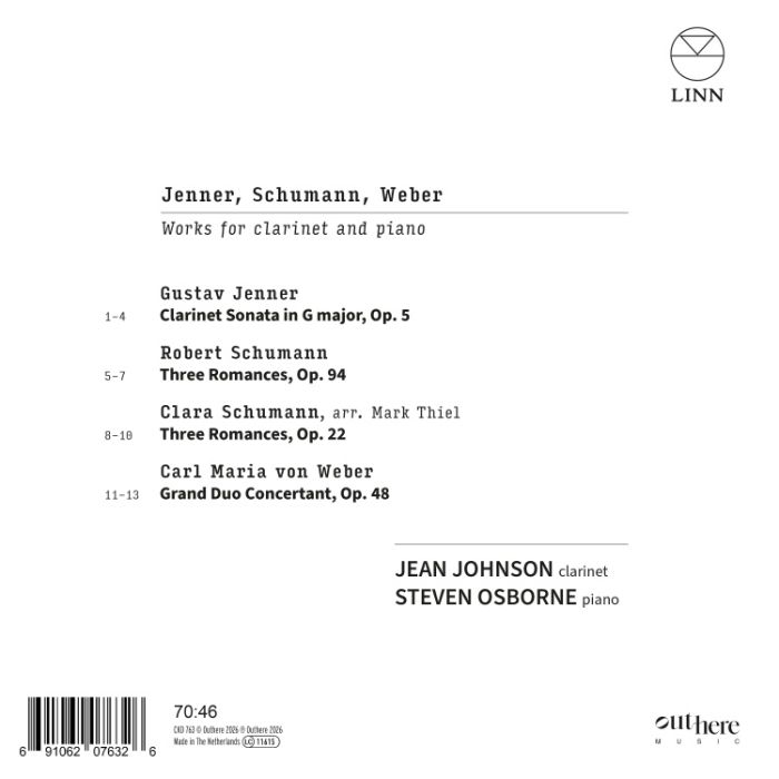 Jenner, Schumann & Weber: Works for Clarinet and Piano - slide-1