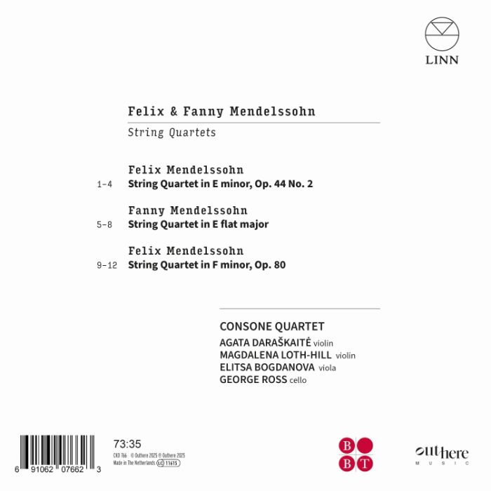 Felix & Fanny Mendelssohn: String Quartets - slide-1