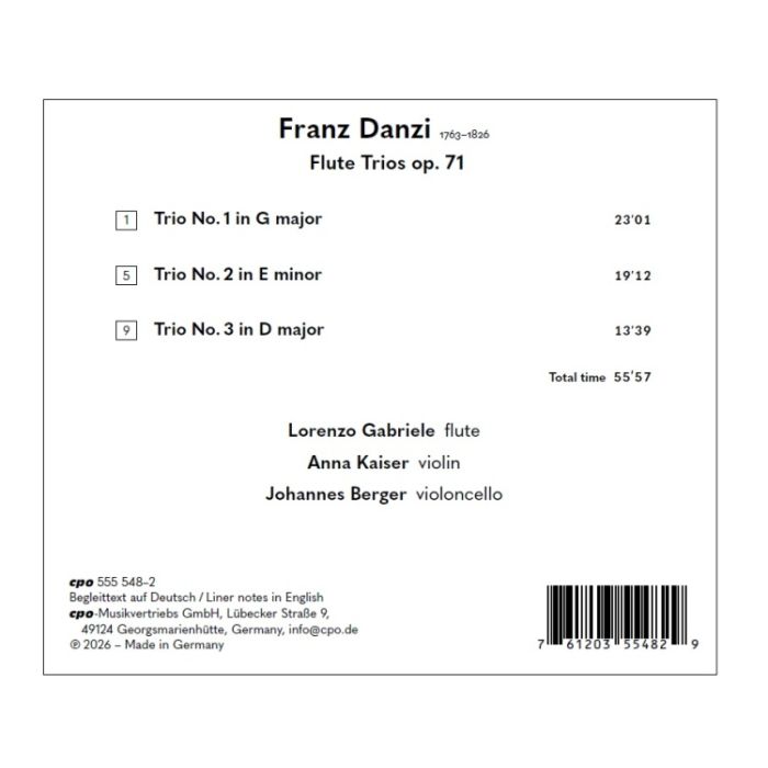 Danzi: Flute Trios op. 71 - slide-1