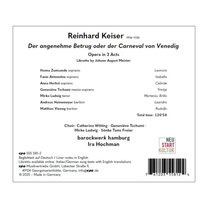 Keiser: Der Carneval von Venedig - slide-1