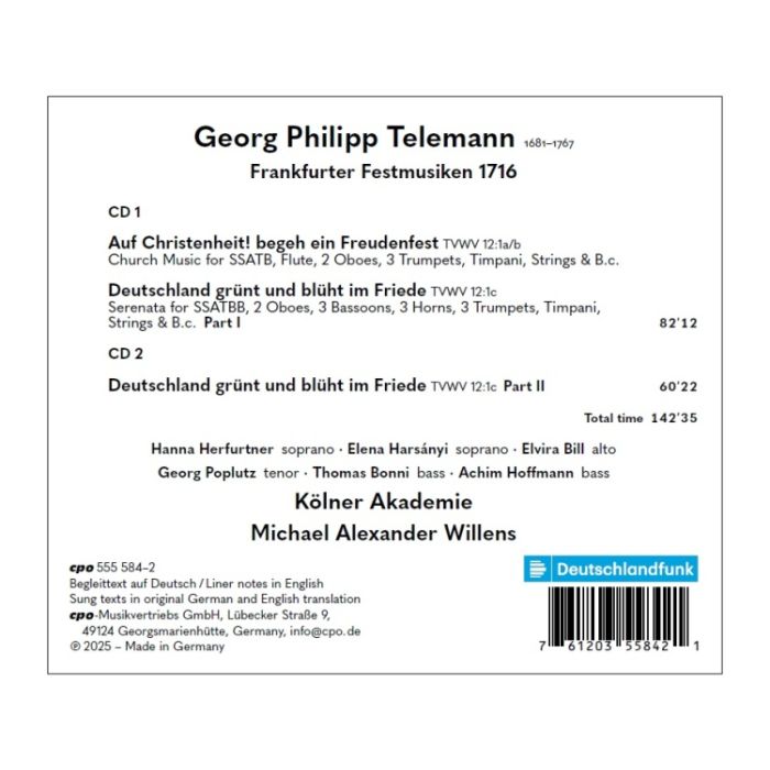 Telemann: Auf Christenheit! - Frankfurter Festmusiken 1716 - slide-1