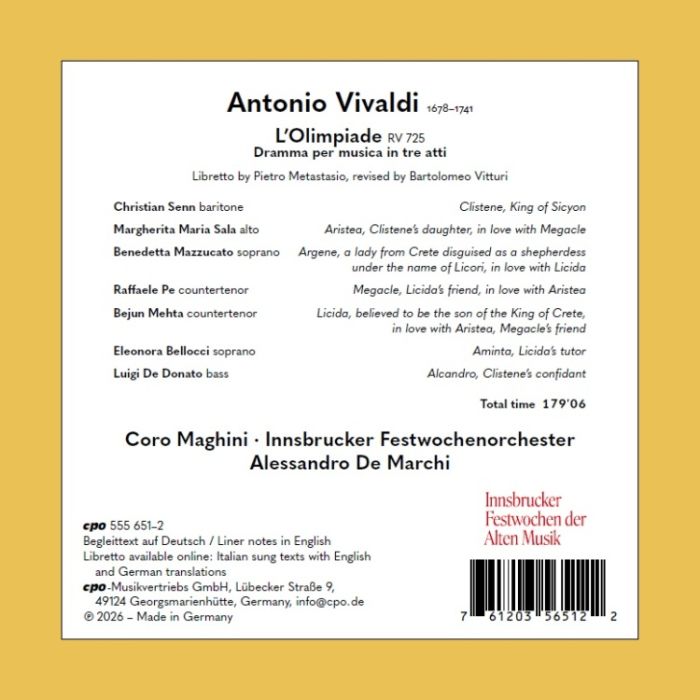 Vivaldi: L'Olimpiade - slide-1