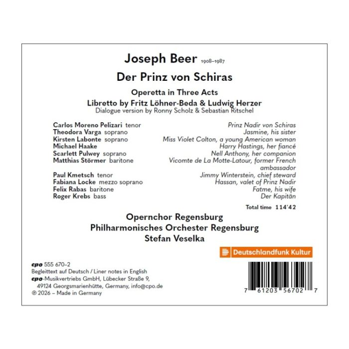 Beer: Der Prinz von Schiras - slide-1