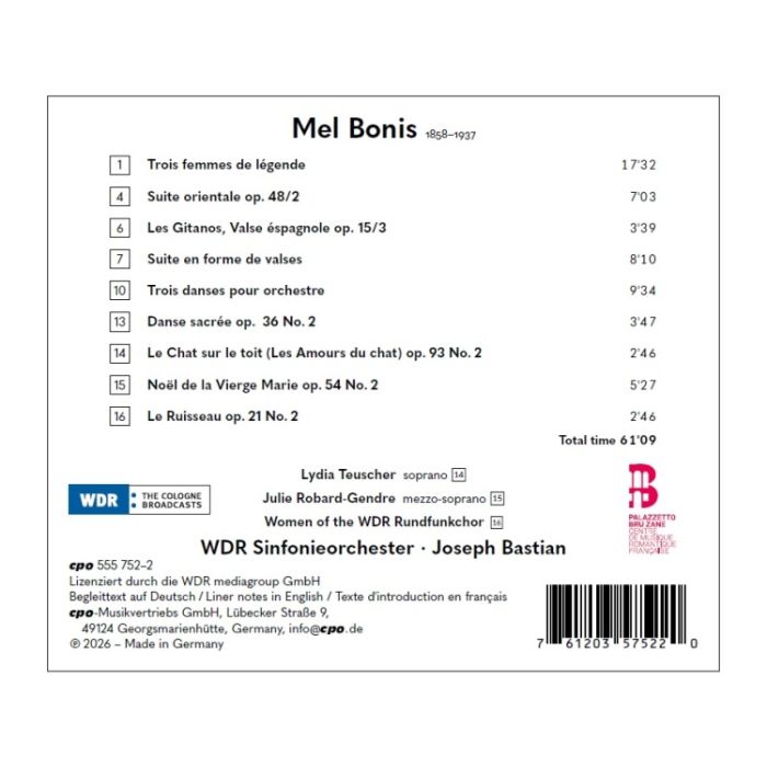 Bonis: Orchestral Works - slide-1