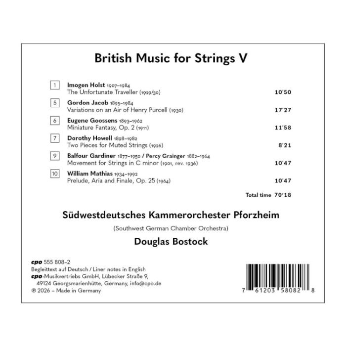 British Music for Strings Vol. 5 - slide-1