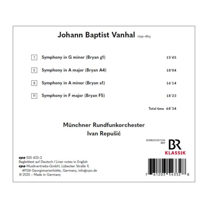 Vanhal: Symphonies - slide-1