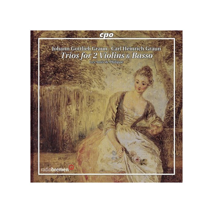 Graun: Trios for 2 Violins & Basso