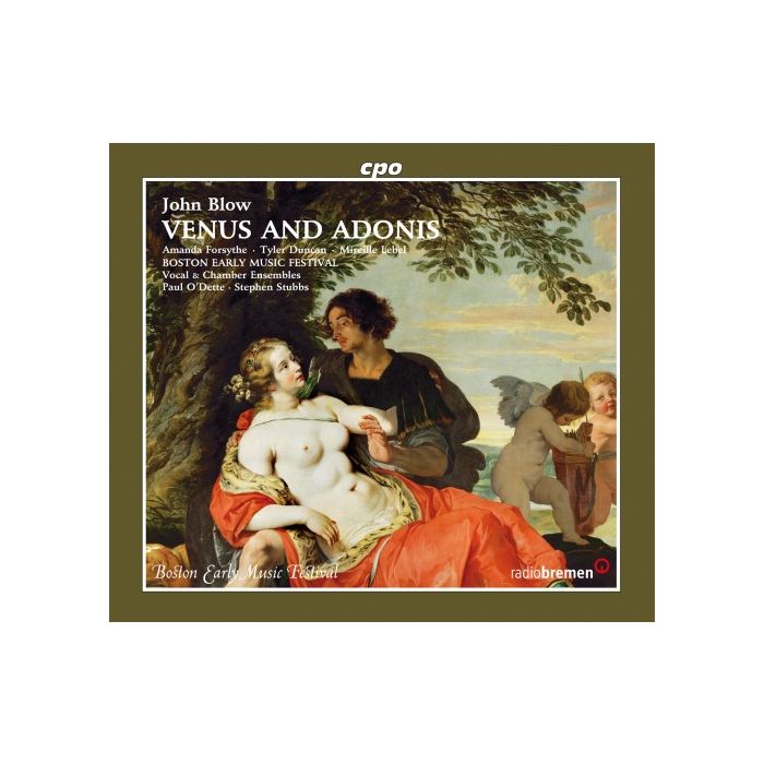 Blow: Venus and Adonis, Ode for St. Cecilia's Day