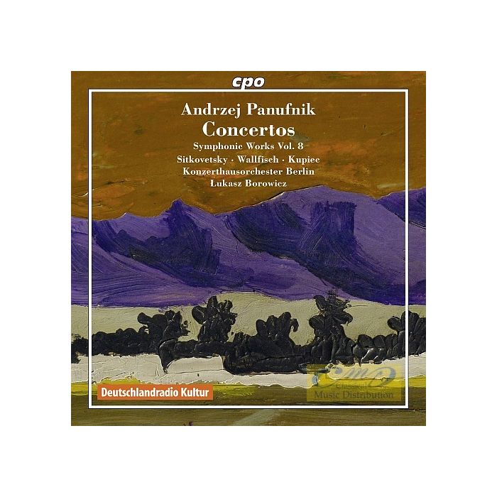 Panufnik: Symphonic Works Vol. 8 - Violin Concerto, Cello Concerto, Piano Concerto