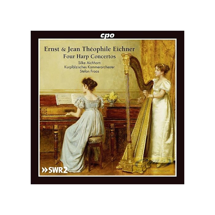 Ernst & Jean Théophile Eichner: 4 Harp Concertos