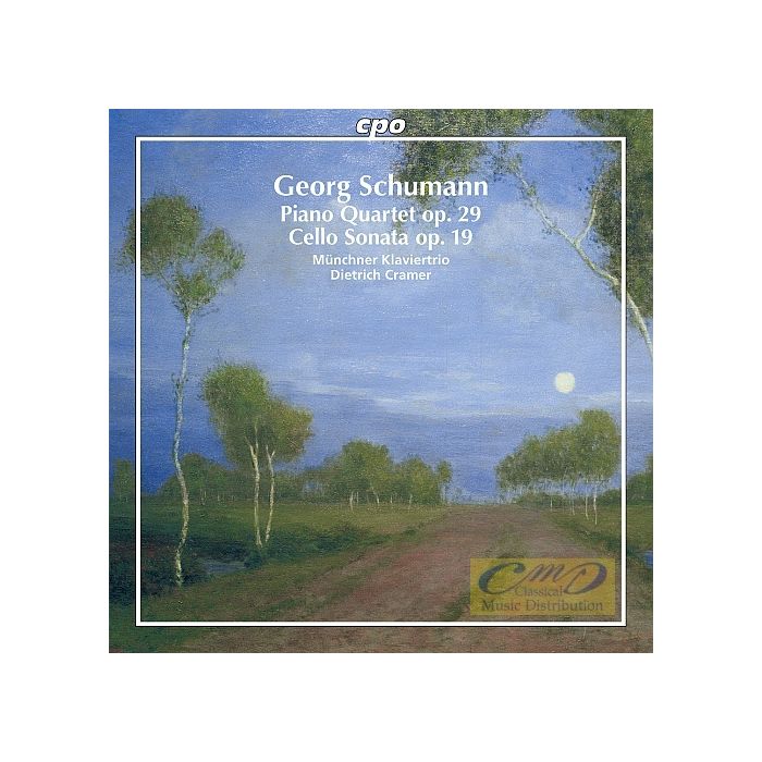 Schumann, G. (1866-1952): Piano Quartet; Cello Sonata