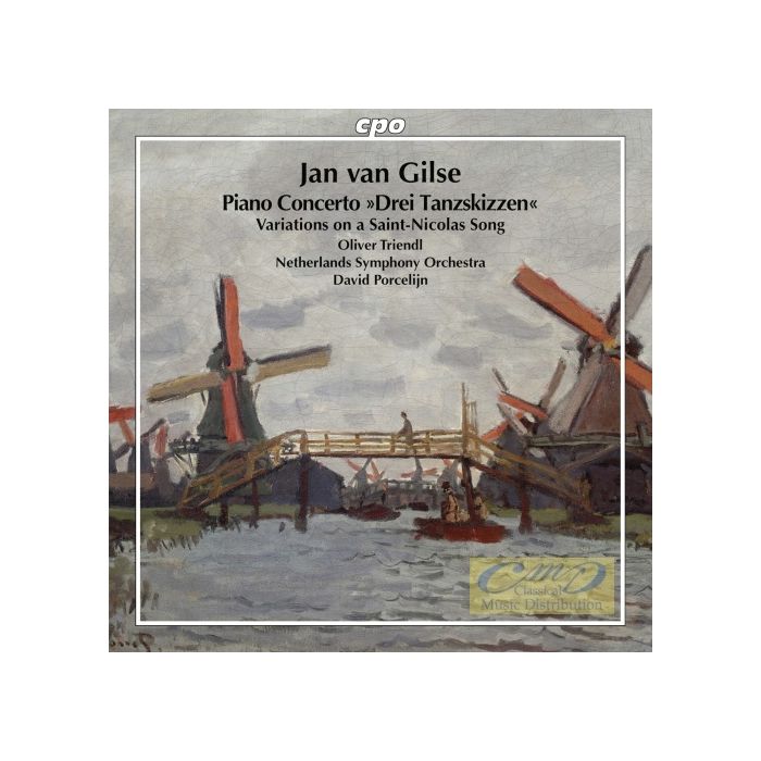 Gilse: Piano Concerto „Drei Tanzskizzen“ Variations on a Saint-Nicolas Song