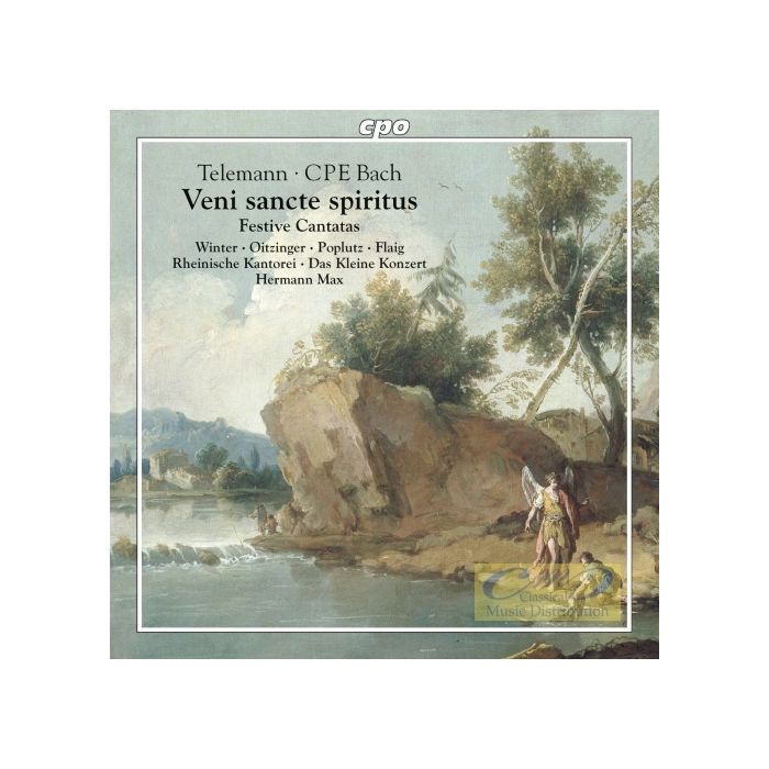 Telemann & Bach, C.P.E.: Veni sancte spiritus - Festive Cantatas