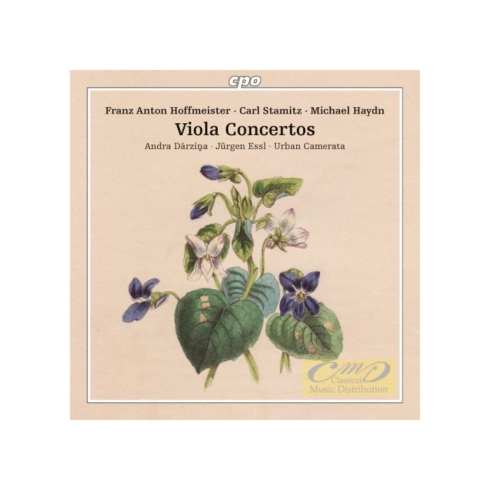 Hoffmeister; Stamitz, Haydn, Michael: Viola Concertos