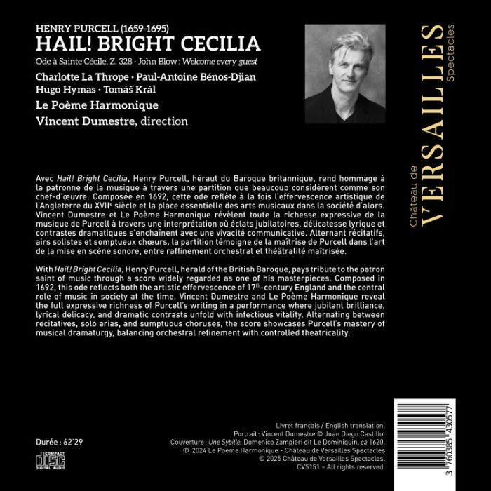 Purcell: Hail! Bright Cecilia - slide-1
