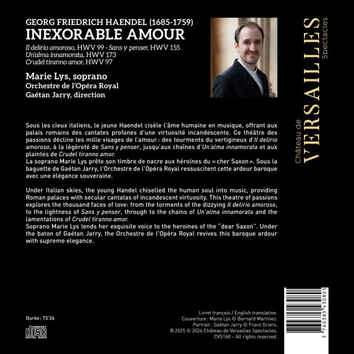 Haendel: Inexorable amour - Cantates virtuoses - slide-1