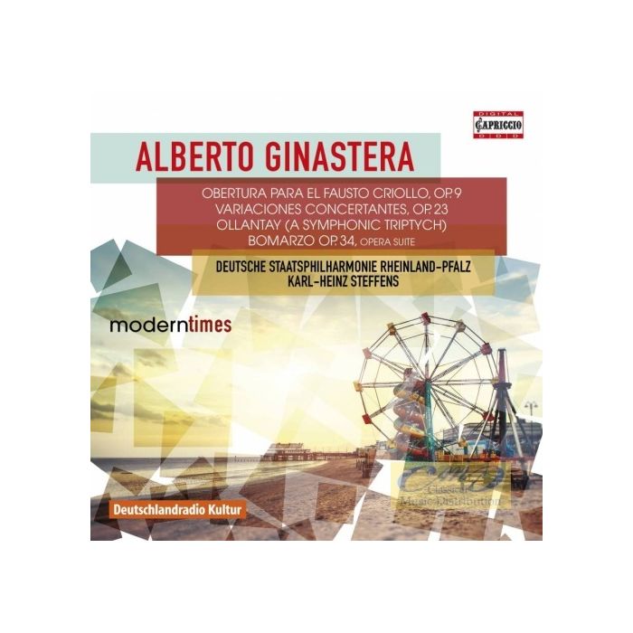 Ginastera: Obertura para el Fausto Criollo Variaciones Concertantes
