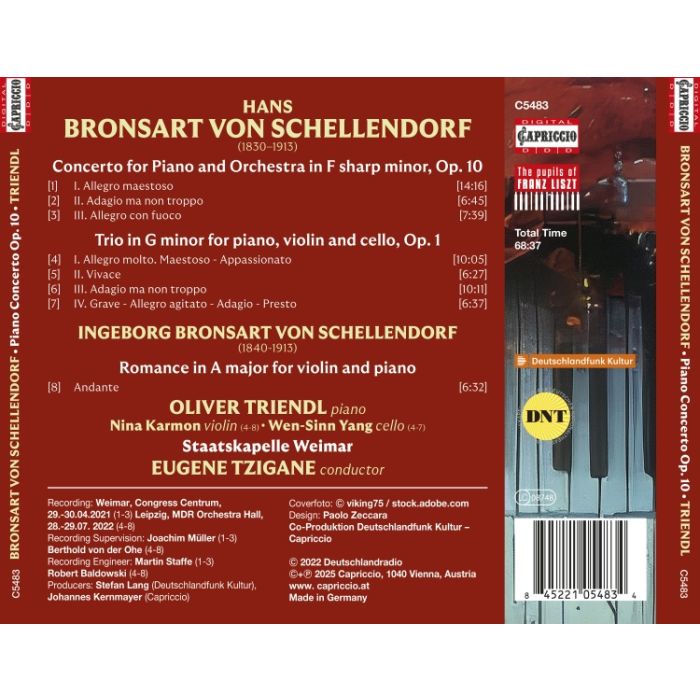Bronsart von Schellendorf: Piano Concerto Op. 10 - slide-1