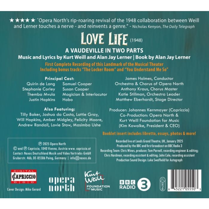 Weill: Love Life - slide-1