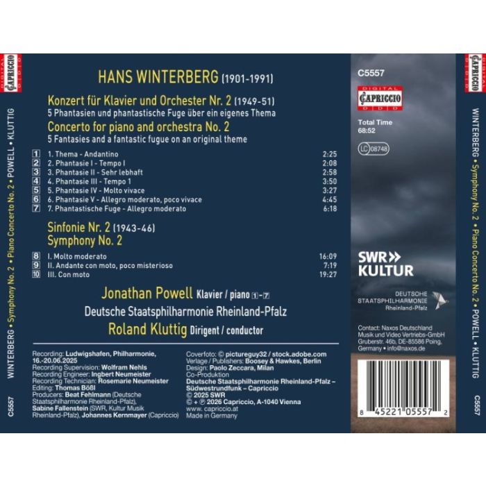 Winterberg: Symphony No. 2; Piano Concerto No. 2 - slide-1