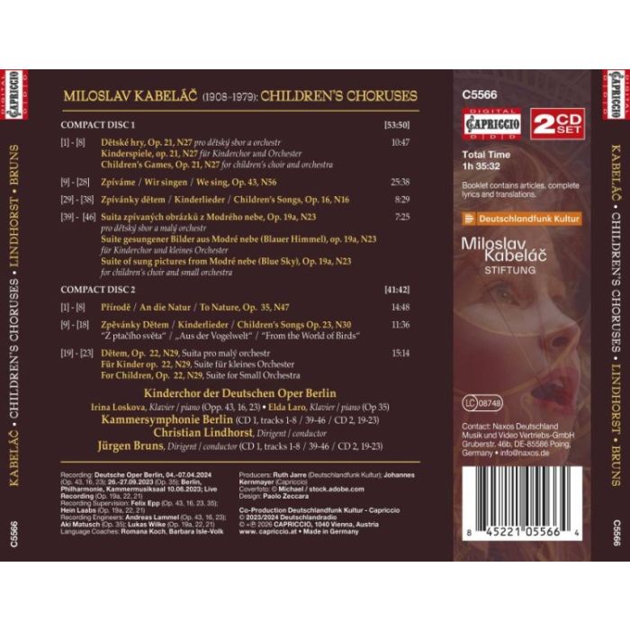 Kabeláč: Children's Choruses - slide-1