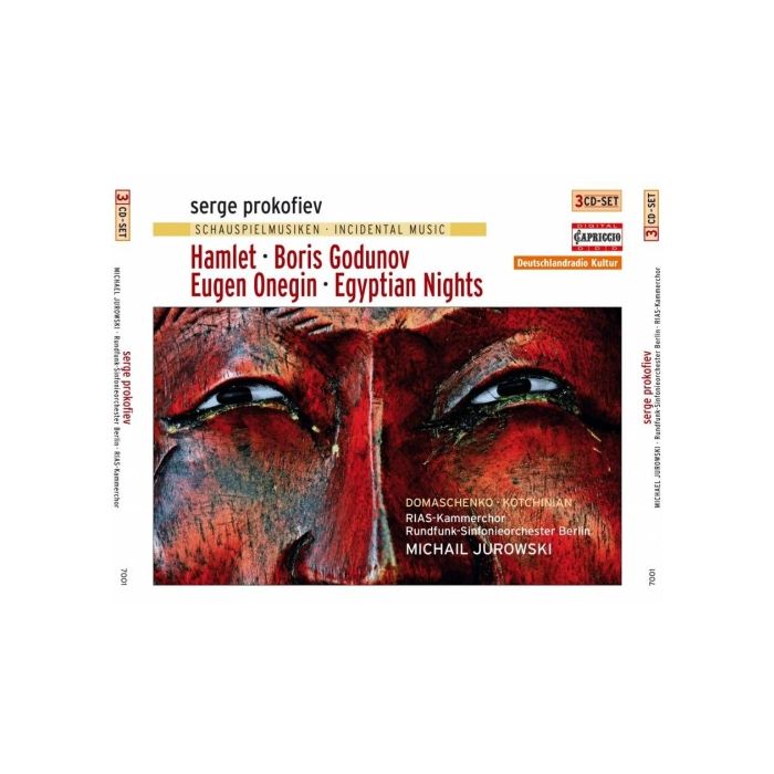 Die Schauspielmusiken - Hamlet, Boris Godunov, Eugen Onegin, Egyptian Nights (3 CD)