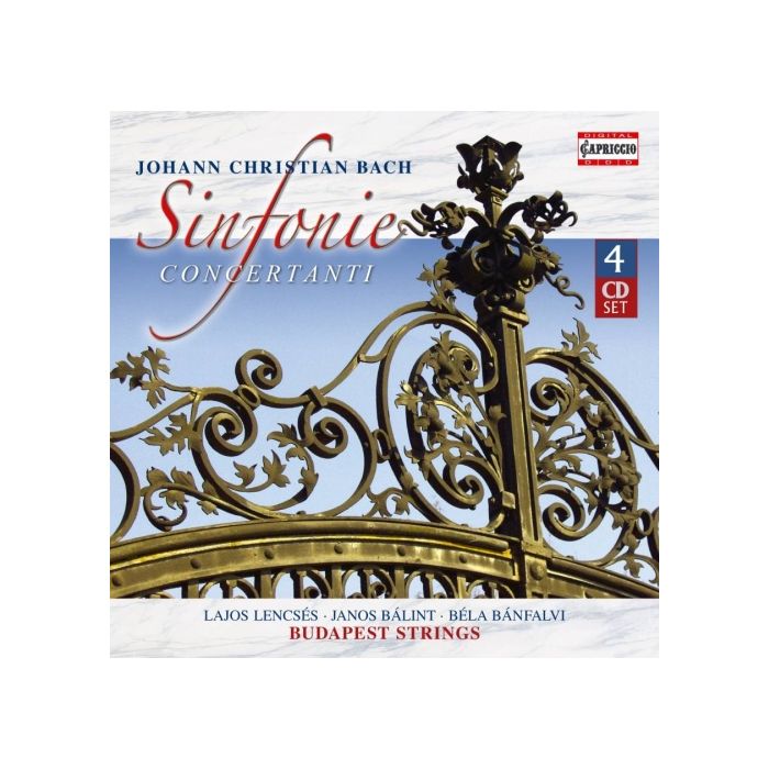 J.C.BACH: Sinfonie Concertanti (4 CD)