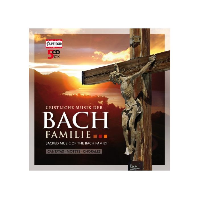 Geistliche Musik der Bach-Familie - Johann Sebastian, Carl Philipp Emanuel, Johann Christian & Wilhelm Friedemann: kantaty, motety i chóry