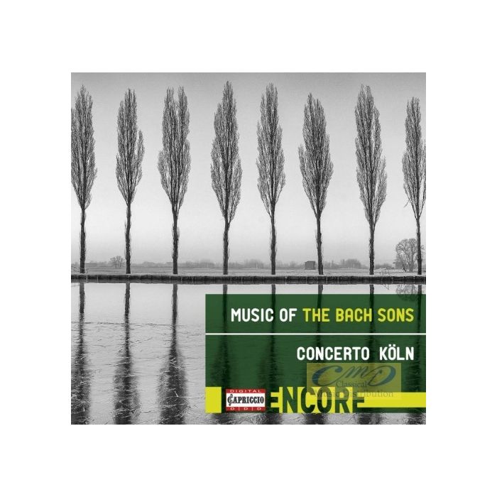 Music of the Bach Sons - Johann Christian, Carl Philipp Emanuel, Wilhelm Friedemann, Johann Christoph