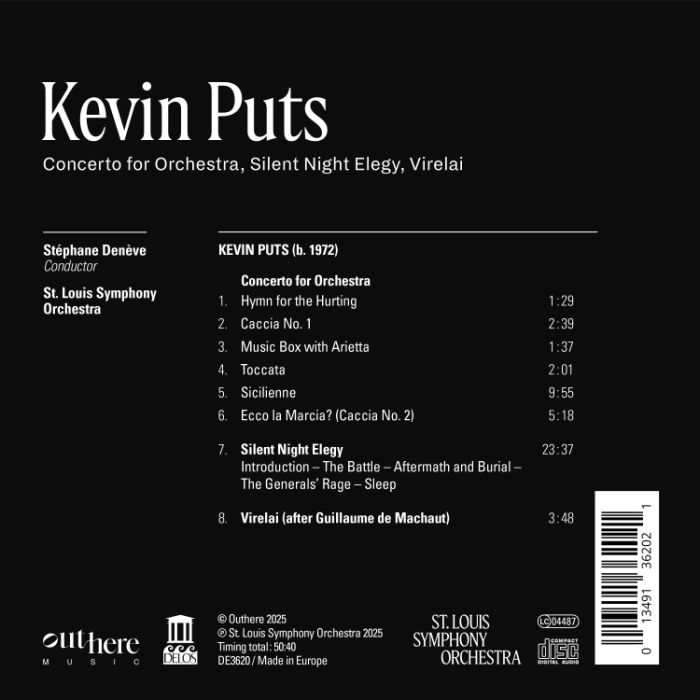 Puts: Concerto for Orchestra, Silent Night Elegy & Virelai - slide-1
