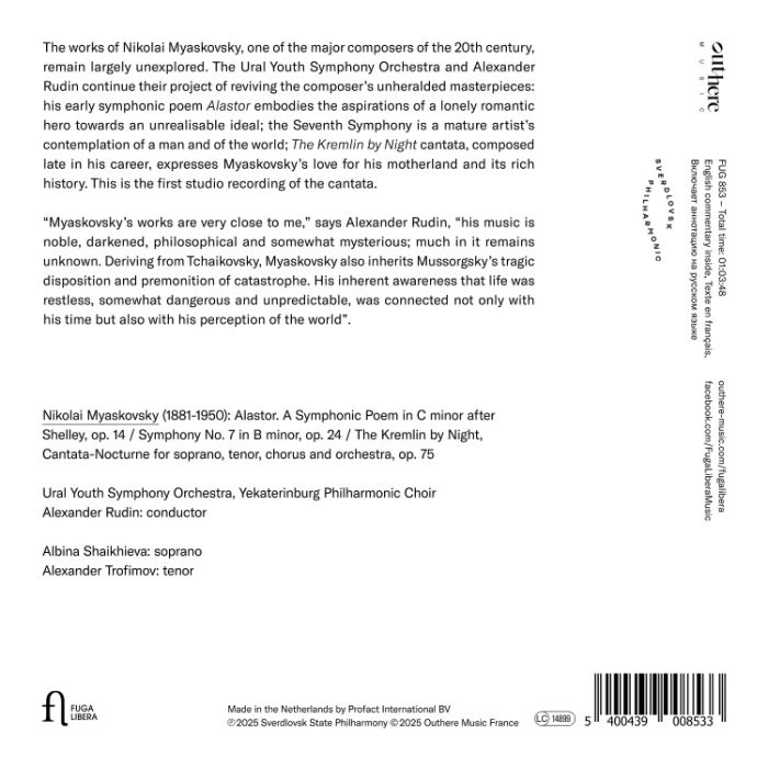 Myaskovsky: Alastor; Symphony No. 7; The Kremlin by Night - slide-1