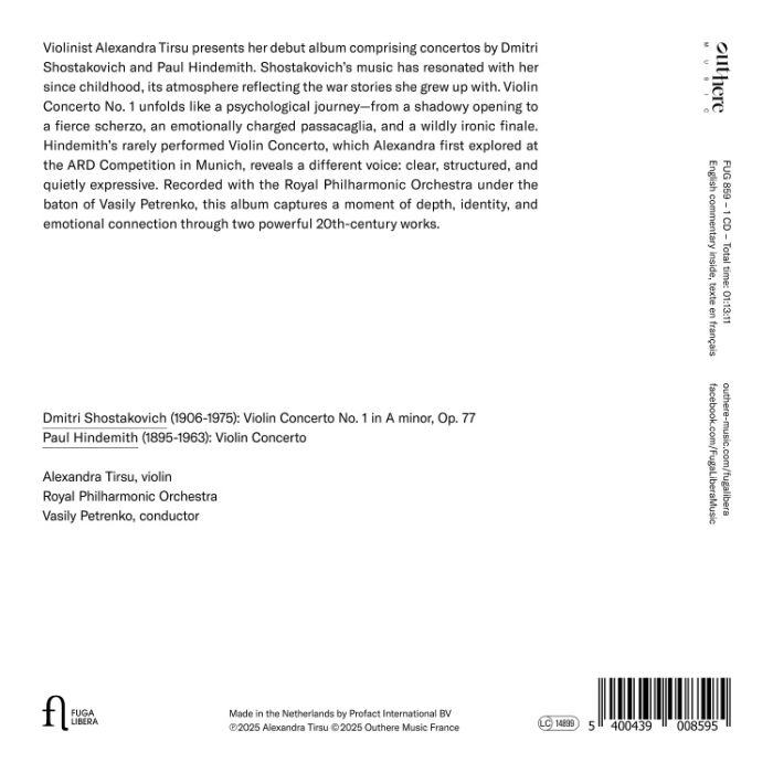 Shostakovich & Hindemith: Violin Concertos - slide-1